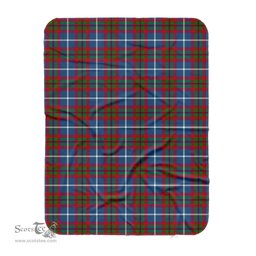 Scotstee Shop Tartan Plaid Blanket Dalmahoy Scottish Tartan Plaid Sherpa Blanket