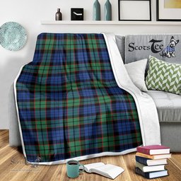 Scotstee Shop Tartan Plaid Blanket Fletcher Ancient Scottish Tartan Plaid Sherpa Blanket