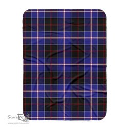 Scotstee Shop Tartan Plaid Blanket Dunlop Modern Scottish Tartan Plaid Sherpa Blanket
