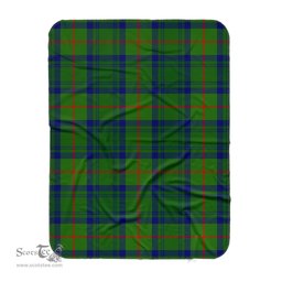 Scotstee Shop Tartan Plaid Blanket Cranstoun Hunting Scottish Tartan Plaid Sherpa Blanket