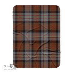 Scotstee Shop Tartan Plaid Blanket Cameron Of Erracht Weathered Scottish Tartan Plaid Sherpa Blanket