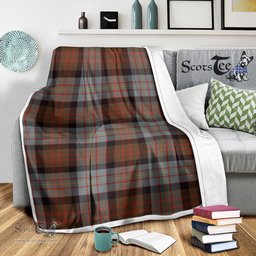 Scotstee Shop Tartan Plaid Blanket Cameron Of Erracht Weathered Scottish Tartan Plaid Sherpa Blanket