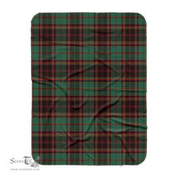 Scotstee Shop Tartan Plaid Blanket Buchan Ancient Scottish Tartan Plaid Sherpa Blanket