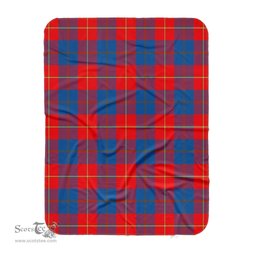 Scotstee Shop Tartan Plaid Blanket Galloway Scottish Tartan Plaid Sherpa Blanket