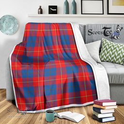 Scotstee Shop Tartan Plaid Blanket Galloway Scottish Tartan Plaid Sherpa Blanket