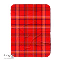 Scotstee Shop Tartan Plaid Blanket Burnett Modern Scottish Tartan Plaid Sherpa Blanket
