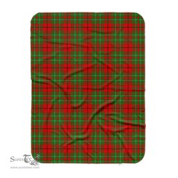 Scotstee Shop Tartan Plaid Blanket Cumming Scottish Tartan Plaid Sherpa Blanket