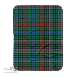 Scotstee Shop Tartan Plaid Blanket Byres Scottish Tartan Plaid Sherpa Blanket