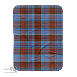 Scotstee Shop Tartan Plaid Blanket Anderson Modern Scottish Tartan Plaid Sherpa Blanket