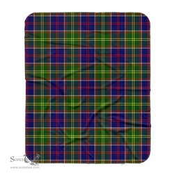 Scotstee Shop Tartan Plaid Blanket Ayrshire Scottish Tartan Plaid Sherpa Blanket