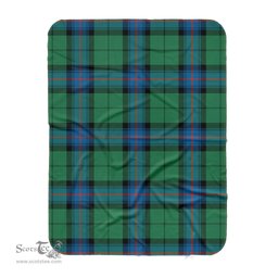 Scotstee Shop Tartan Plaid Blanket Armstrong Ancient Scottish Tartan Plaid Sherpa Blanket