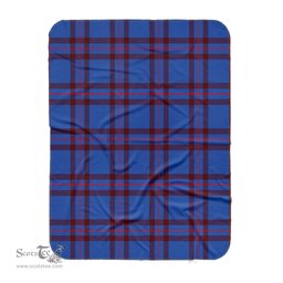 Scotstee Shop Tartan Plaid Blanket Elliot Scottish Tartan Plaid Sherpa Blanket