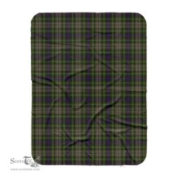 Scotstee Shop Tartan Plaid Blanket Davidson Tulloch Dress Scottish Tartan Plaid Sherpa Blanket