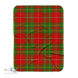 Scotstee Shop Tartan Plaid Blanket Burnett Ancient Scottish Tartan Plaid Sherpa Blanket