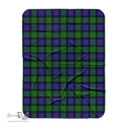 Scotstee Shop Tartan Plaid Blanket Blair Scottish Tartan Plaid Sherpa Blanket