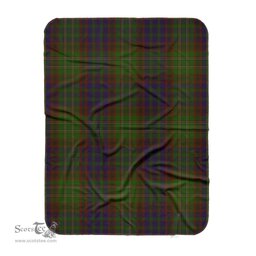 Scotstee Shop Tartan Plaid Blanket Cunningham Hunting Modern Scottish Tartan Plaid Sherpa Blanket
