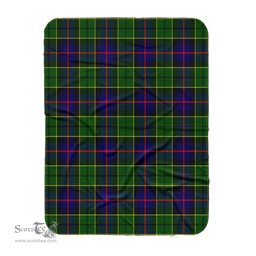 Scotstee Shop Tartan Plaid Blanket Forsyth Modern Scottish Tartan Plaid Sherpa Blanket