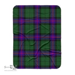 Scotstee Shop Tartan Plaid Blanket Armstrong Modern Scottish Tartan Plaid Sherpa Blanket