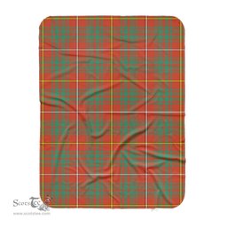 Scotstee Shop Tartan Plaid Blanket Bruce Ancient Scottish Tartan Plaid Sherpa Blanket