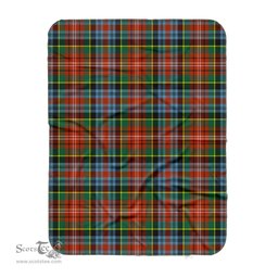 Scotstee Shop Tartan Plaid Blanket Caledonia Scottish Tartan Plaid Sherpa Blanket