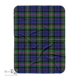 Scotstee Shop Tartan Plaid Blanket Baird Modern Scottish Tartan Plaid Sherpa Blanket