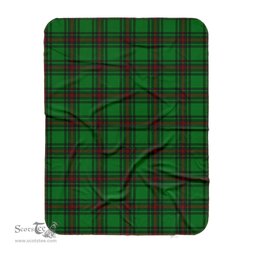 Scotstee Shop Tartan Plaid Blanket Anstruther Hunting Scottish Tartan Plaid Sherpa Blanket
