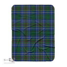 Scotstee Shop Tartan Plaid Blanket Cockburn Ancient Scottish Tartan Plaid Sherpa Blanket