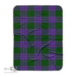Scotstee Shop Tartan Plaid Blanket Elphinstone Scottish Tartan Plaid Sherpa Blanket