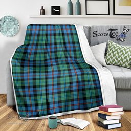 Scotstee Shop Tartan Plaid Blanket Campbell Of Cawdor Ancient Scottish Tartan Plaid Sherpa Blanket