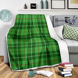 Scotstee Shop Tartan Plaid Blanket Galloway District Scottish Tartan Plaid Sherpa Blanket