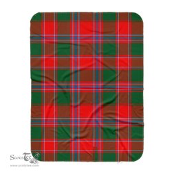 Scotstee Shop Tartan Plaid Blanket Dalzell Scottish Tartan Plaid Sherpa Blanket