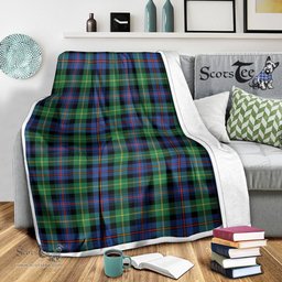 Scotstee Shop Tartan Plaid Blanket Farquharson Ancient Scottish Tartan Plaid Sherpa Blanket