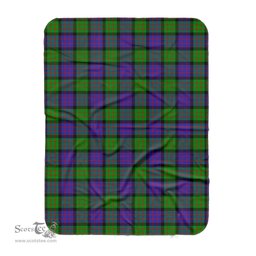 Scotstee Shop Tartan Plaid Blanket Gillon Scottish Tartan Plaid Sherpa Blanket