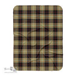 Scotstee Shop Tartan Plaid Blanket Dunlop Hunting Scottish Tartan Plaid Sherpa Blanket