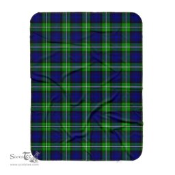 Scotstee Shop Tartan Plaid Blanket Bannerman Scottish Tartan Plaid Sherpa Blanket