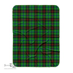 Scotstee Shop Tartan Plaid Blanket Douglas Green Scottish Tartan Plaid Sherpa Blanket