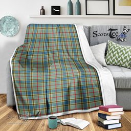 Scotstee Shop Tartan Plaid Blanket Balfour Scottish Tartan Plaid Sherpa Blanket