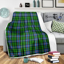 Scotstee Shop Tartan Plaid Blanket Forsyth Scottish Tartan Plaid Sherpa Blanket
