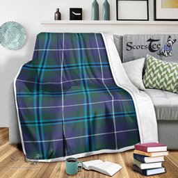 Scotstee Shop Tartan Plaid Blanket Glen Modern Scottish Tartan Plaid Sherpa Blanket