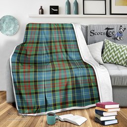 Scotstee Shop Tartan Plaid Blanket Cathcart Scottish Tartan Plaid Sherpa Blanket