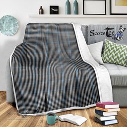 Scotstee Shop Tartan Plaid Blanket Gladstone Hunting Scottish Tartan Plaid Sherpa Blanket