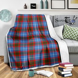 Scotstee Shop Tartan Plaid Blanket Skirving Scottish Tartan Plaid Sherpa Blanket