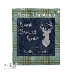 Scotstee Shop Tartan Plaid Christmas Fleece Blankets Clan Kelly Plaid Blanket, tartan blanket, tartan blanket fleece, plaid blanket, plaid fleece blanket, clan tartan blanket, clan blanket, christmas blanket