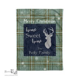 Scotstee Shop Tartan Plaid Christmas Fleece Blankets Clan Kelly Plaid Blanket, tartan blanket, tartan blanket fleece, plaid blanket, plaid fleece blanket, clan tartan blanket, clan blanket, christmas blanket