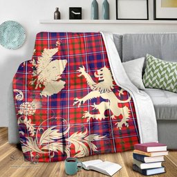 Tartan Blanket Cameron of Lochiel Modern Tartan Scotland Lion Thistle Map Plaid Blanket, tartan blanket, plaid blanket, red plaid blanket, buffalo plaid blanket, green plaid blanket, plaid fleece blanket, blue plaid blanket, red tartan blanket, tartan plaid blanket, black and white plaid blanket, christmas plaid blanket, orange plaid blanket, tartan plaid throw blanket, pink plaid blanket, brown plaid blanket, buffalo check blanket