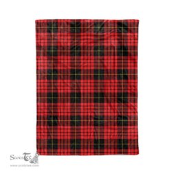 Plaid Blanket MacQueen Tartan Blanket Scottish Plaid Throw Blanket Tartan Plaid Fleece Blanket