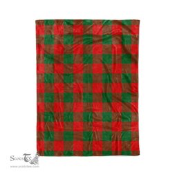 Plaid Blanket Moncrieffe Tartan Blanket Scottish Plaid Throw Blanket Tartan Plaid Fleece Blanket