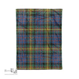 Plaid Blanket MacSporran Tartan Blanket Scottish Plaid Throw Blanket Tartan Plaid Fleece Blanket