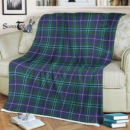 Scotstee Shop - Scotstee Shop Tartan Plaid Fleece Blankets Morton Clan Tartan Plaid Fleece Blanket Scottish