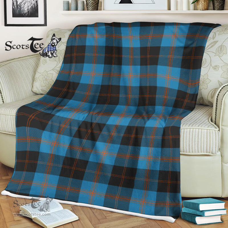 Scotstee Shop - Scotstee Shop Tartan Plaid Fleece Blankets Maule Ancient Clan Tartan Plaid Fleece Blanket Scottish